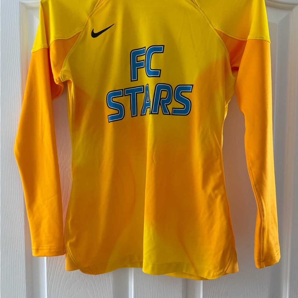 Nike Kids Bright Yellow Long Sleeve Jersey